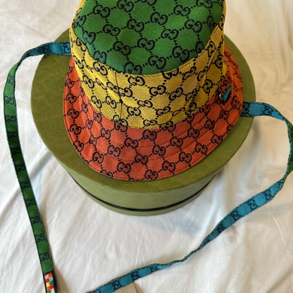 Gucci Multicolor Reversible bucket Hat - Picture 2 of 4